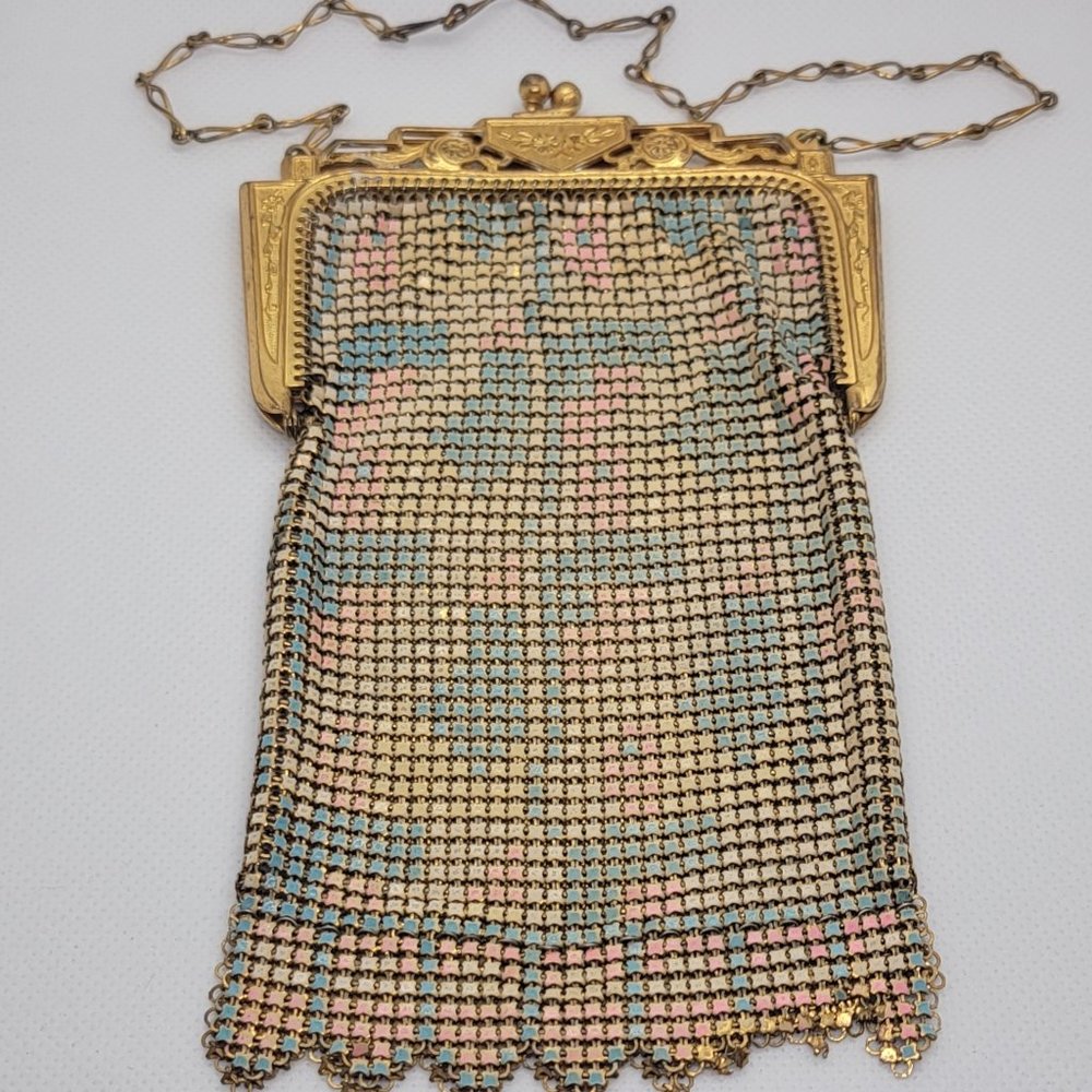 Vintage Mesh Chain Coin Purse